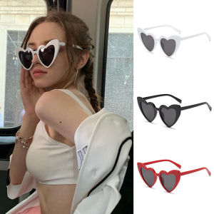 🔥Retro Love Heart Frame Sunglasses Fashion Cute Solid Vintage Sunglasses Summer Travel Sunshade LovelylifeFu👍