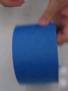1.89-inch Wide Paint Tape Blue Masking Tape Sharp Wide Line UV Resistant Tape Versatile Loose Residue Free Easy to Remove