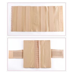 Girdle Slim Body Shaper Corset Strap Waist Trainer Corrective Underwear Tummy Control Belt Abdomen Trimmer Underbust Korset Bengkung 16 Tulang dengan Tali Pinggang