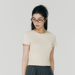 THREEGUN | Soft Antibacterial Womens Short Sleeve T-shirt