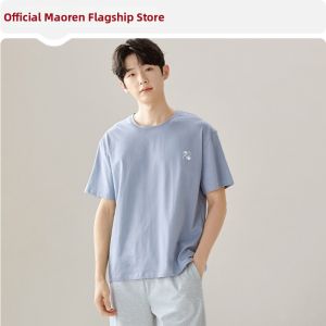 MiiOW | Cool & Loose Mens Pajamas Set for Summer Wearing Out