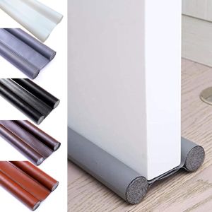 Flexible Cutable Door Bottom Weather Strip Noise Blocker Insulant Draft Stopper Sound Proof Dust Waterproof Seal Strip Tape