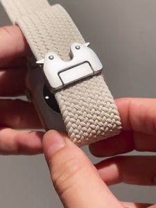 Nylon Loop strap For iWatch Series 10 42mm/46mm braid sports style wristbands Ultra 2 49mm 45/44/42/40/41/38mm SE