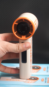 Dreepor Mini Fan 3600mAh ​​Handheld Fan Rechargeable For Kids Fast Cooling Digital Display 150-level Speed Regulation 15x Enhanced Wind Strength for Office School Travel Summer Outdoor Camping