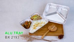 {\n    \"article\": \" [ 10 PCS ] Alumunium Foil Tray Cup Bento Sekat 3 BX 2193 Catering Kotak Bekal Makanan Takeaway Wadah Makanan Kotak Bento