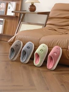 รองเท้าใส่ในบ้าน MissU & BearIce สลิปเปอร์ นุ่มๆ หนา พื้นกันลื่น รองเท้าเพื่อสุขภาพ