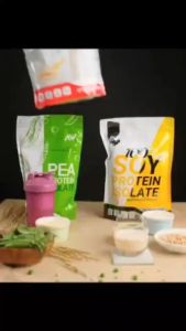 Aw-Soy Isolate ซอยโปรตีนถั่วเหลือง - โปรตีนถั่วเหลือง, โปรตีนพืช, และกล้าม ให้สำหรับคนแพ้เวย์โปรตีน