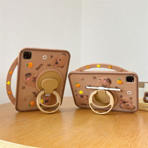 เคสแท็บเล็ตขาตั้งหมุนได้เป็นองศา360สำหรับ Redmi Pad 2 SE 11นิ้วเคสที่มีช่องเสียบปากกาแท็บเล็ตซิลิโคนลายการ์ตูน