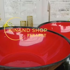 6 Mangkuk SAYUR JUMBO 8 INCH AMNGKUK SAYUR BESR PLASTIK RAMEN TEBAL