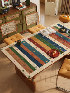 ovzf | Elegant Luxurious American Style Oil-Resistant Waterproof Heat-Insulating Non-Wash Table Pad