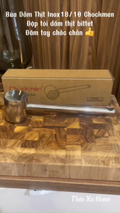 Búa Dằm Thịt Inox 18/10 Chockmen C809 CKM-JYMH25 Búa Đập Hành Tỏi
