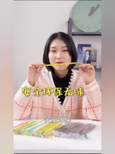 100-500PCS Multicolour Portable Plastic Drinking Straw Disposable PP Food Grade for Outdoor Hiking Trip Penyedut Minuman