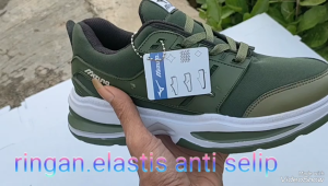 sepaturunning olahragalari.sneaker high QUALITY bahan NILON anti LUNTURsol ENTENG ANTI SELIP