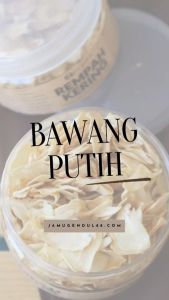Bawang Putih Iris Kering - Garlic Flakes - Rempah Kering by Jamu Gendul 88