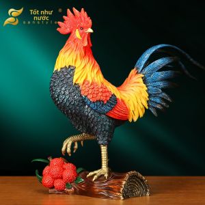 sanstyle | Lucky Rooster Figurine Bronze