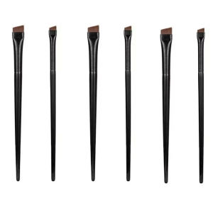 2-12Pcs Upgrade Blade Eyeliner Brush Ultra Thin Fine Angle Flat Eyebrow Brush Under The Eyes Place Precise Detail Brush