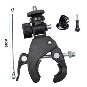Bicycle Handlebar Mount Bike Holder for GoPro Hero 13 12 11 10 9 DJI Osmo Action 6/5 PRO/4/3 Nano Insta360 X6 X5 GO Ultra Camera