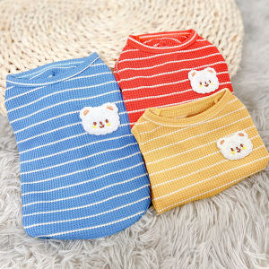 Fall Winter Dog Vest Spring Summer Teddy Puppy Pet Clothing Cotton Casual Style Universal Petwear for Dogs And Cats