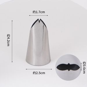 Korean Style Retro Cake Decorating Tips Bean Paste Cream Butter Knot Lilies DIY Baking Tools Floral Pastry Bags And Guns