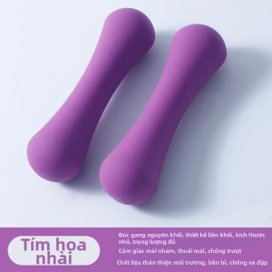 ZHENMIAO | Tạ Đúc Hình Xương Chó bằng Sắt Mạ cho Tập Luyện Sức Mạnh