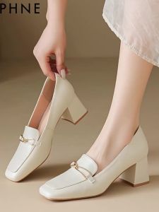 Daphne | Giày Nữ Đa Năng Trắng Đế Dày