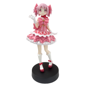 Bandai | Puella Magi Madoka Magica Sitting Chair Anime Figure Kaname Madoka Akemi Homura PVC Statue Desktop Ornament Collectible