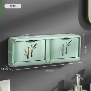 Flip Top Wall Mounted Soap Dish Drainage Bathroom Storage Box No Drilling High Aesthetic Value Soap Holder for Bathroom