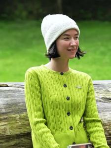 Knit Cardigan Sweater Warm Outwear Blouse