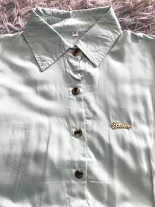 HOLLY kemeja Polos Tangan panjang wanita // Atasan kemeja tangan panjang polos wanita