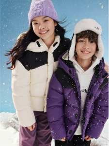 PUMA | New Winter Kids Hooded Thick Down Jacket