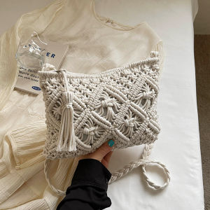 TANGKOU | Bohemian Woven Straw Bag