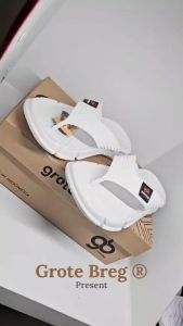 Sandal Jepit Pria Wanita Grotebreg - Sendal Karet Eva Pylon Kuat Lentur - Selop Slide Flat