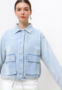 Triset Casual Jacket Denim Wanita - TJ3031710