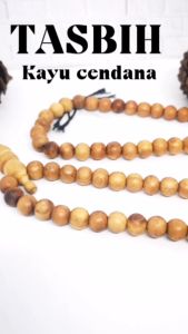 TASBIH KAYU CENDANA JAMINAN