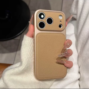 Ốp Điện Thoại Da Mờ Cao Cấp Chống Sốc Cho iPhone Air 16/15 PM/14/13 Pro Max Với Viền Bảo Vệ Camera Tức Thì Chống Xước Nhẹ