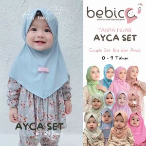 BEBICA Ayca Tanpa Hijab Defect One Set Bayi / Setelan newborn  0 - 6 bulan