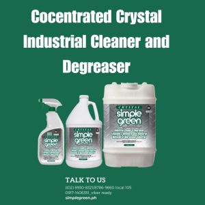 Simple Green Concentrated Industrial Cleaner & Degreaser - Crystal 3.78 Liters