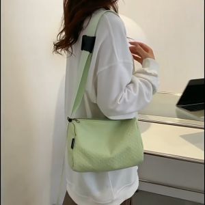 Túi vải nữ đeo vai xinh hottrend dáng vuông dây dài cá tính đi chơi đẹp thời trang Hàn Quốc nhẹ nhàng trẻ trung