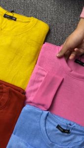 KAOS RAJUT HALUS / RAJUT KNIT / KAOS LENGAN PANJANG