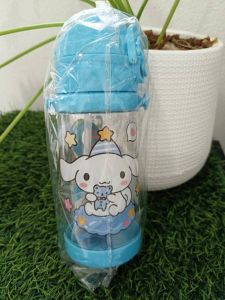 P03แก้วน้ำพลาสติกใส ลายการ์ตูน