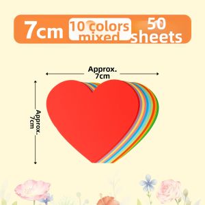 YUANHAO | Heart Shaped Thick Color Card 230gsm