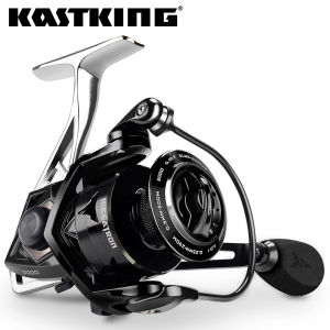[OFFICIAL] KASTKING MEGATRON Reel Pancing Spinning Gulungan Pancing Putar Air Tawar & Air Asin Gagang Aluminium Kuat Rangka Aluminium Kaku 7+1 BB Baja Tahan Karat Berpelindung Ganda Lebih dari 30 lbs. Tarikan Karbon Kumparan & Pegangan Aluminium CNC