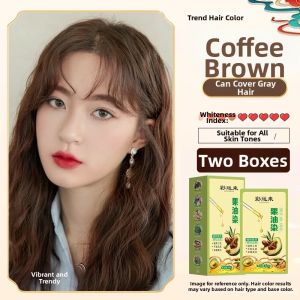 LANCAIHUI | Natural Plant Based Non Irritating Dye for Women Gray Coverage Hair Dye