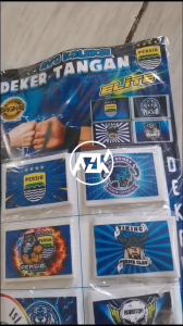 Deker Tangan Elite Hand Band Keren Motif One Piece Persib Persija Dan Logo Brand 1 Lembar Isi 14 Pcs