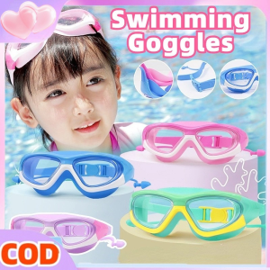 Swimming Goggles for Kids with Earplugs Waterproof HD Swim Glasses with Earplugs 3-16 Years Old