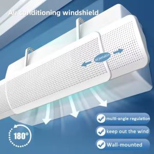 Scalable Hanging type Air Conditioning Windshield Anti-direct Blowing Air Deflector Household Air Conditioning Baffle
