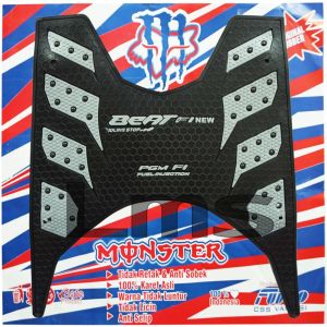 Karpet Beat Karpet Monster Alas Kaki Motor BEAT Fi Tahun 2016-2019 5 Pilihan Warna