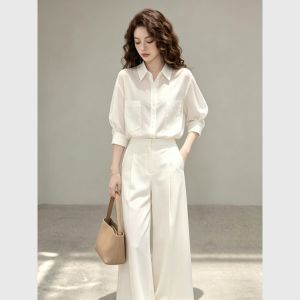 Elegant and Professional Shirt and Pants Set