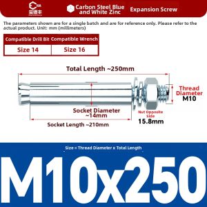 BAODEFENG | Galvanized Extended Expanding Bolt