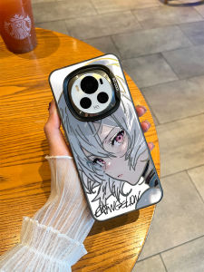 Honor Magic8 Anime Phone Case EVA Cartoon Line Art Asuka Langley Mayuhara 7/6 Design Hard Soft Shell Women New Model Men Magic 7/6 Ultimate Edition Two-Dimensional Protection Cover